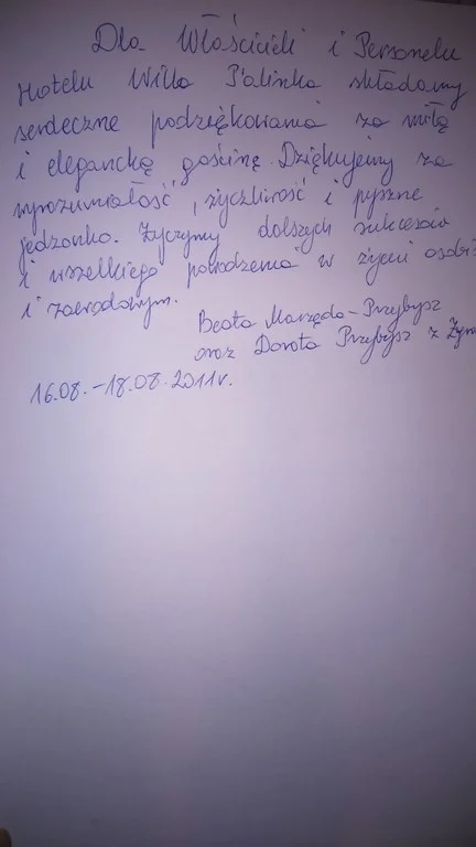 Księga gości strona 20