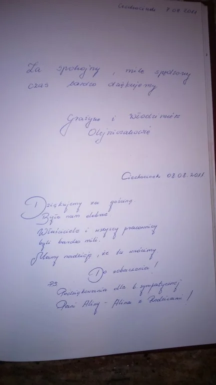 Księga gości strona 23