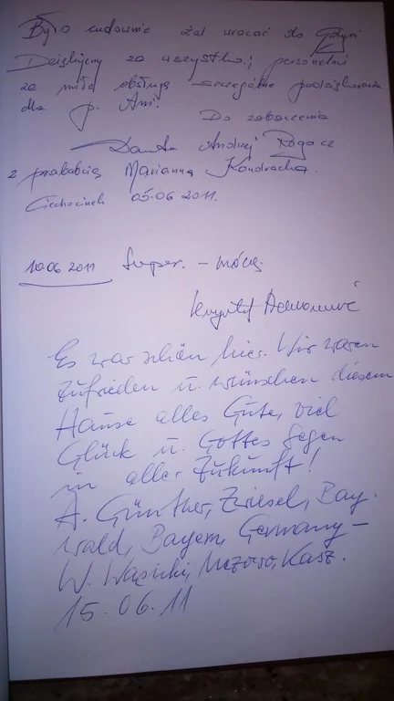 Księga gości strona 28