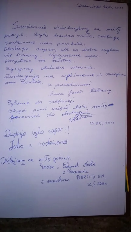 Księga gości strona 30