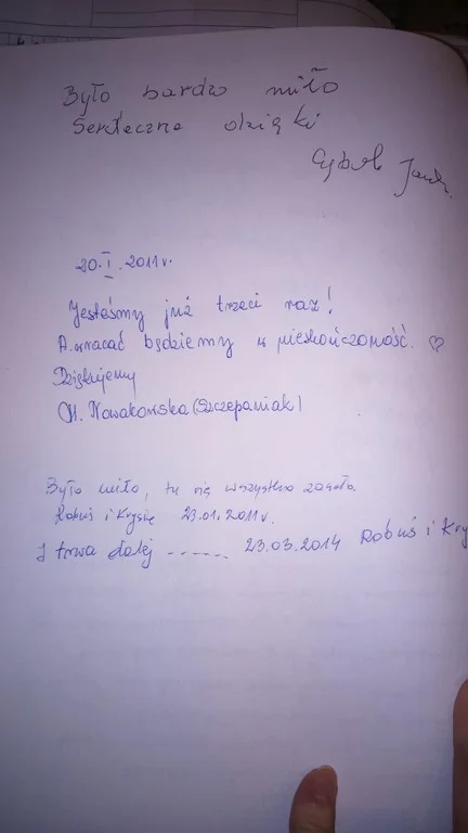 Księga gości strona 33