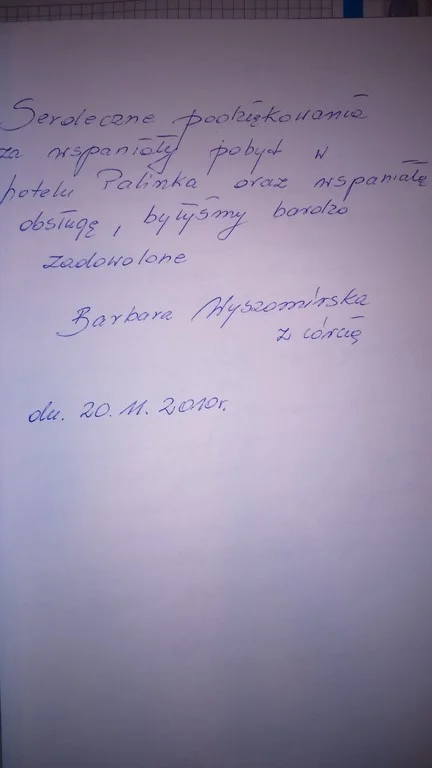 Księga gości strona 38