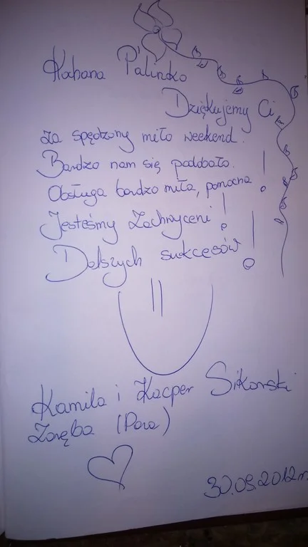 Księga gości strona 5