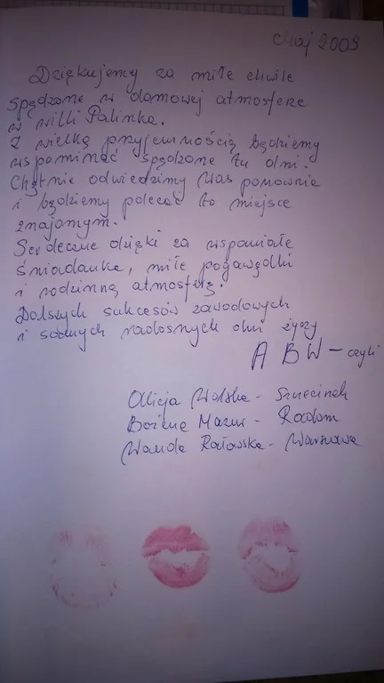 Księga gości strona 64